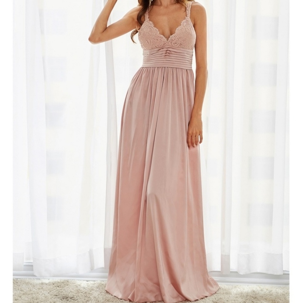 Blush Pink Maxi